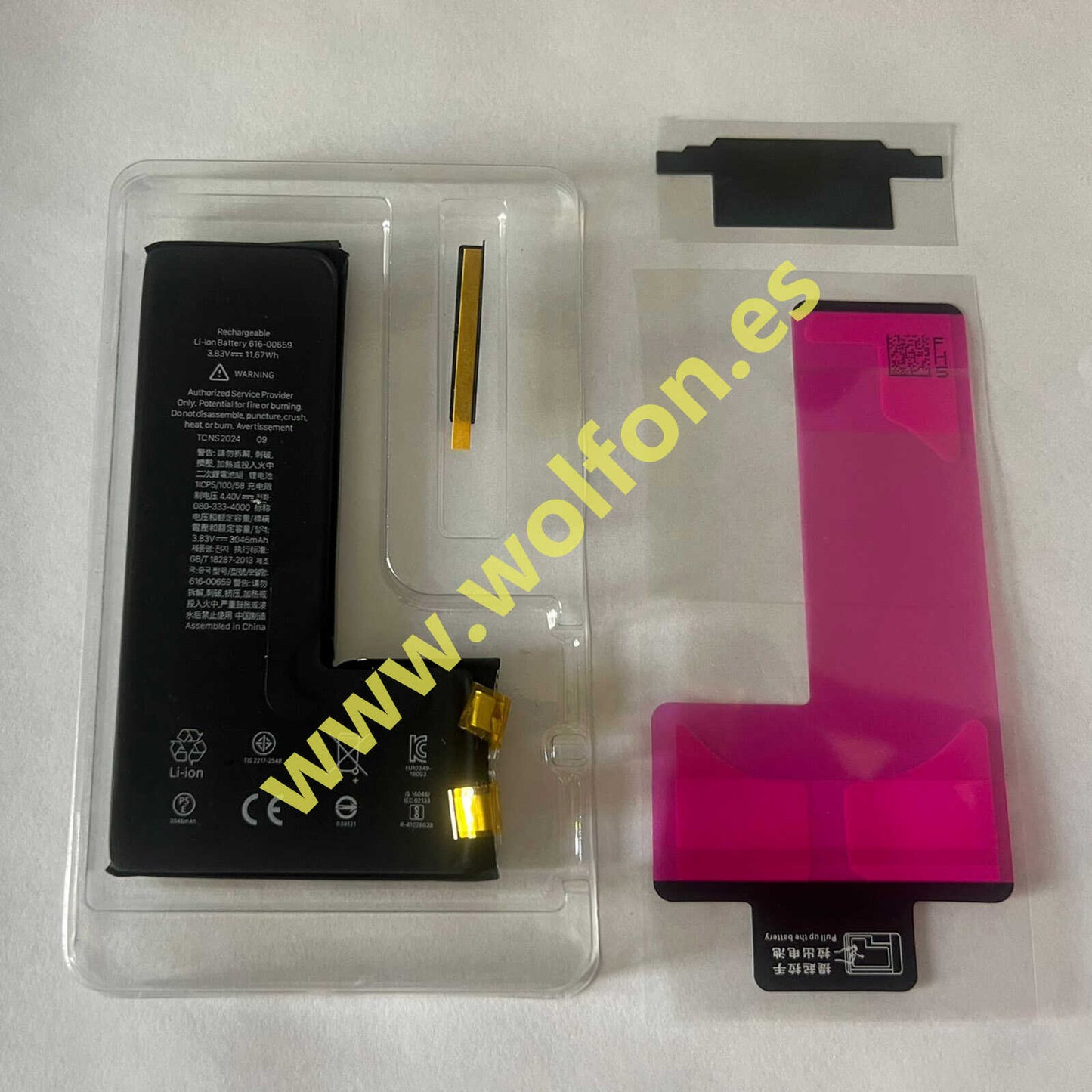 BATERIA PARA IPHONE 11 PRO SIN BMS (CALIDAD PREMIUM)