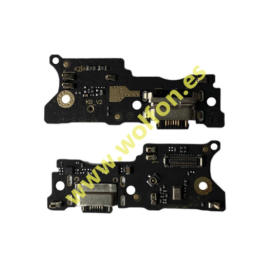 PLACA DE CONECTOR DE CARGA PARA XIAOMI REDMI 10 / REDMI 10 PRIME / REDMI 10 2022 CON IC CARGA RAPIDA