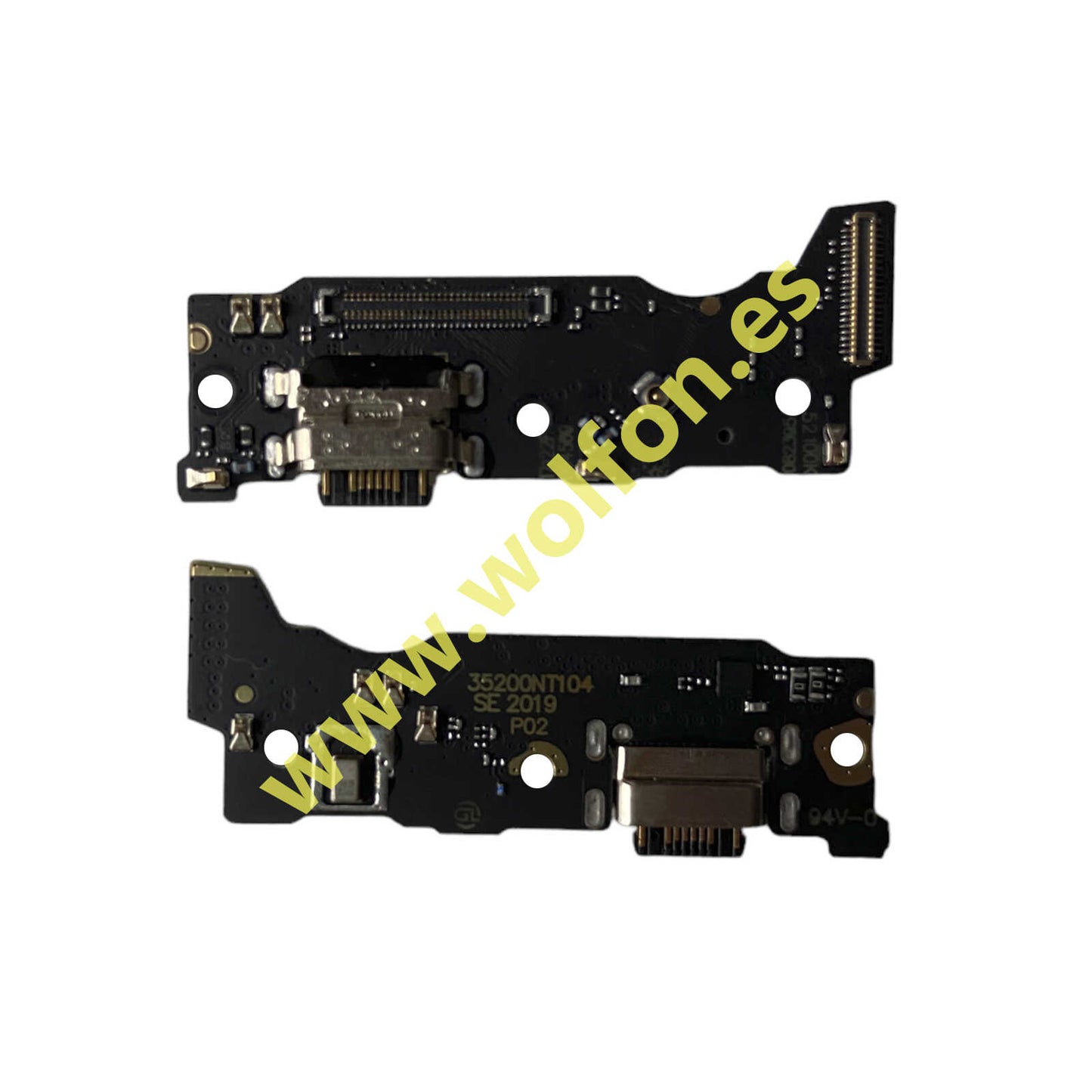 PLACA DE CONECTOR DE CARGA PARA XIAOMI REDMI NOTE 10 PRO (M2101K6G, M2101K6R) CON IC CARGA RAPIDA