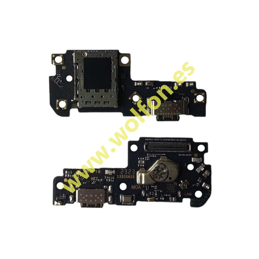 PLACA DE CONECTOR DE CARGA PARA XIAOMI REDMI NOTE 12 PRO 5G / POCO X5 PRO 5G CON IC CARGA RAPIDA